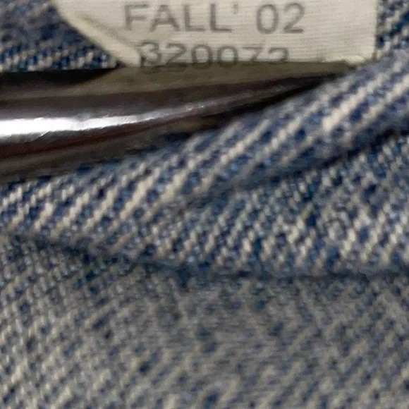 Unisex Gap Denim Gap Customized , Medium Wash Denim Icon Jean Jacket, Sz Large  - Picture 15 of 16